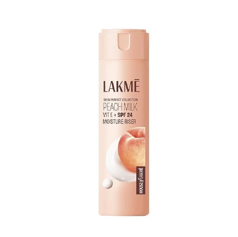 Lakme Peach Milk Moisturizer SPF 24 Sunscreen Lotion, 120 ml-1.webp